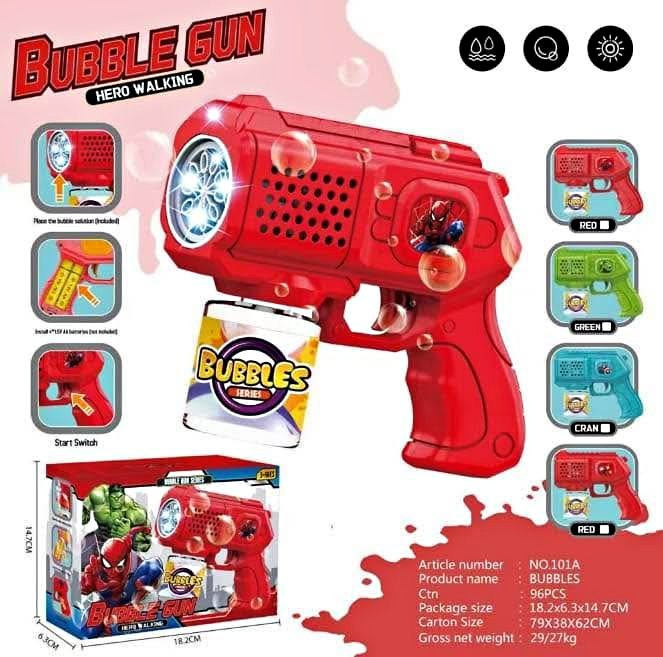 Spider-Man Bubble Gun